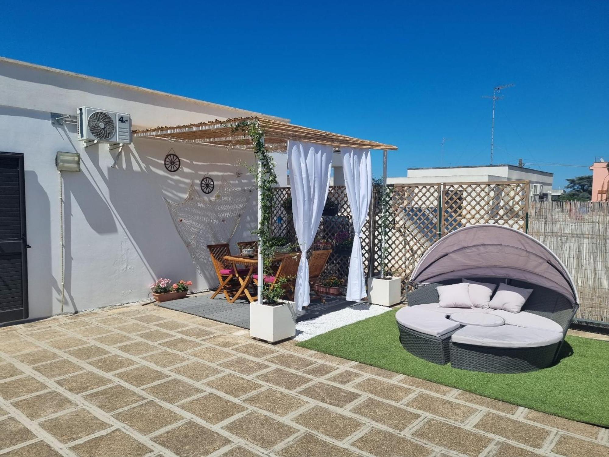 La Terrazza Di Zoe - Castromediano Villa Cavallino di Lecce Dış mekan fotoğraf