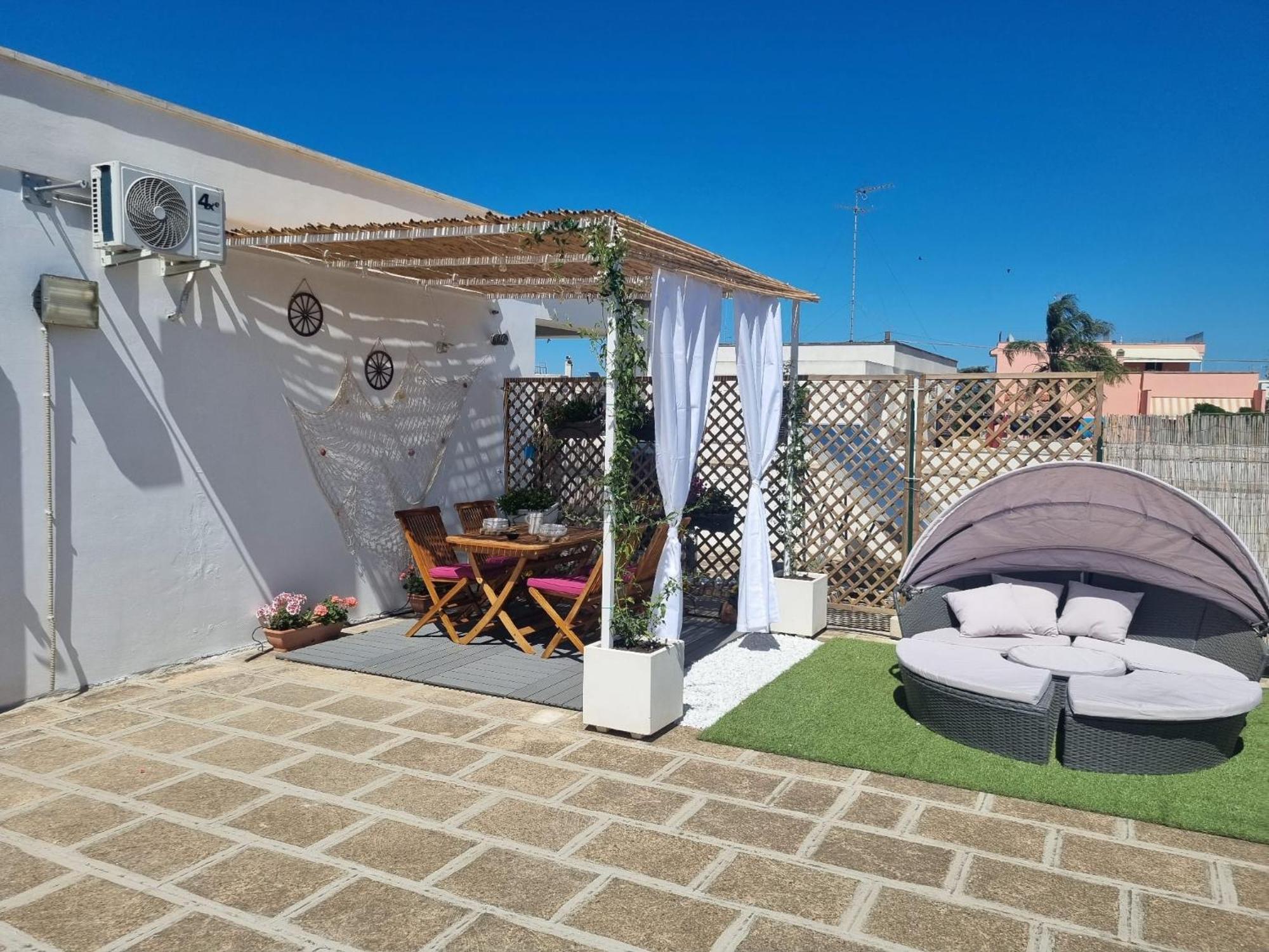 La Terrazza Di Zoe - Castromediano Villa Cavallino di Lecce Dış mekan fotoğraf